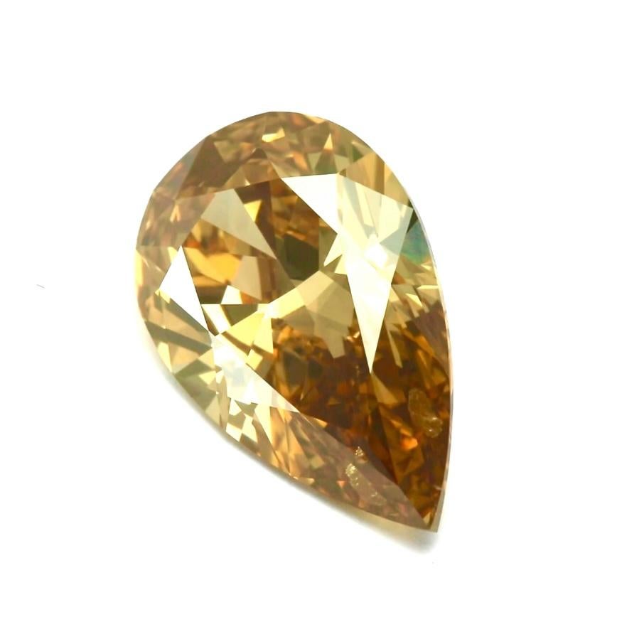 26Ct GIA Certified Fancy Deep Brown Orange Diamond ! Neuf - En vente à Ramat Gan, IL
