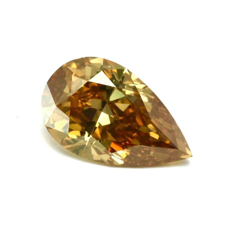 26Ct GIA Certified Fancy Deep Brown Orange Diamond ! en vente 1