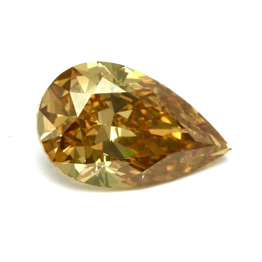 26Ct GIA Certified Fancy Deep Brown Orange Diamond ! en vente 2