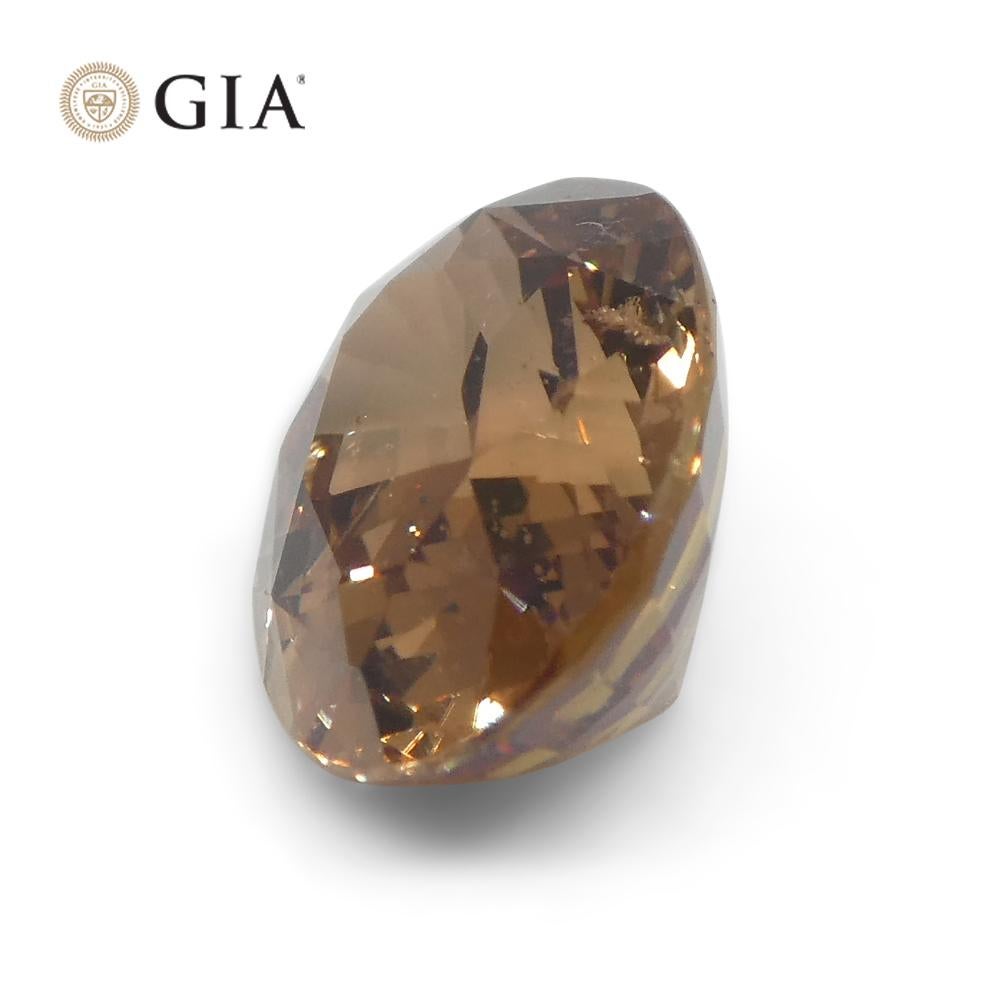2.6ct Oval Brownish Pink Sapphire GIA Certified East Africa Unheated For Sale 6