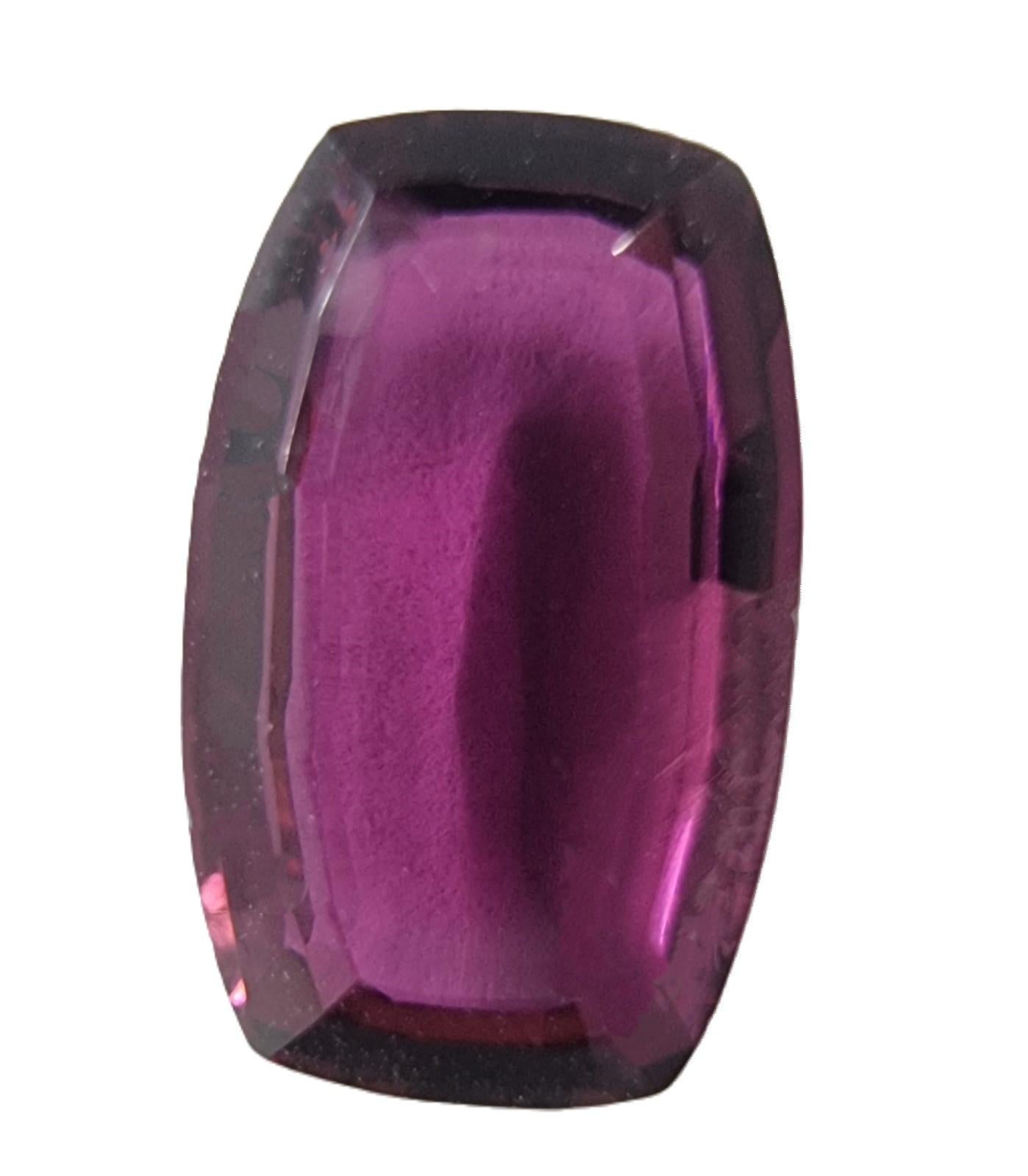 Unveil the captivating charm of our 2.6-carat Oval Pinkish Red Rubellite Tourmaline Loose Gemstone. 

Gemstone Details:
Carat Weight: 2.6 carats
Shape: Oval Cut
Variety: Pinkish Red Rubellite Tourmaline

Measurements:
Length: Approximately