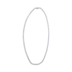 26CT VVS Diamond Tennis Necklace Unisex