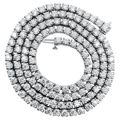 Collana Tennis con diamanti 26CT VVS Unisex