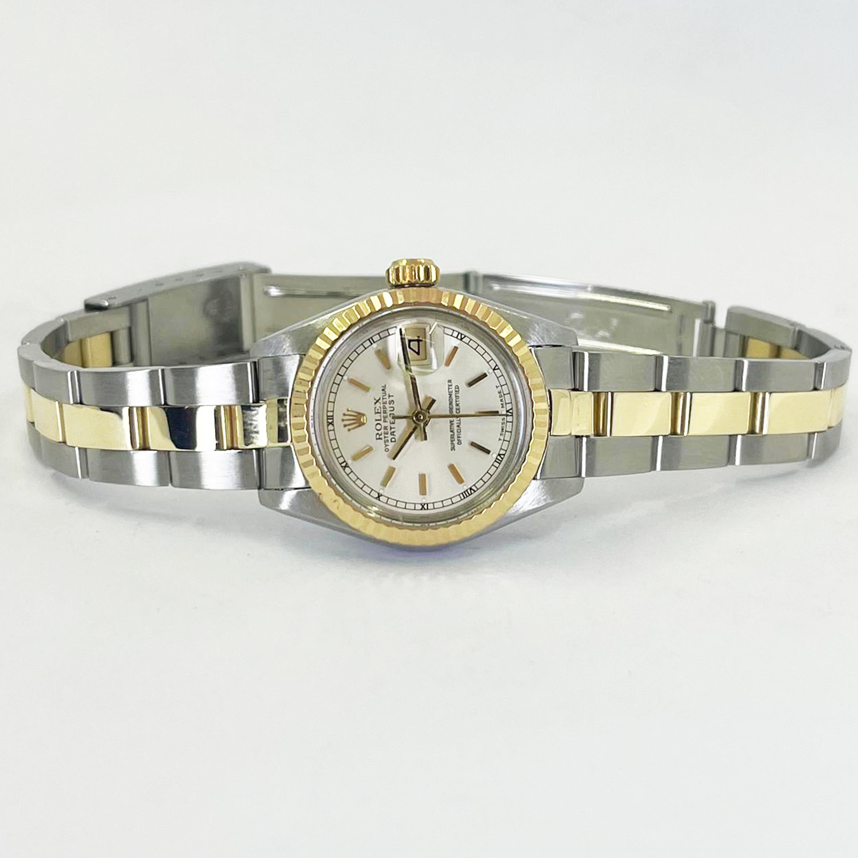 26mm Rolex Datejust Two Tone Watch 3