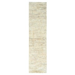 2
6 "x10
Beige, Natural Wool Hand Knotsted, Shag Flokati Greek Style Runner Rug (Tapis de course Flokati de style grec)