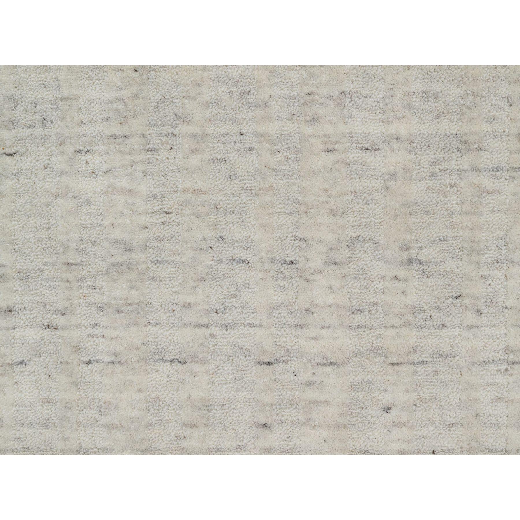 Noué à la main Tapis de course en laine tissée à la main 2'6 