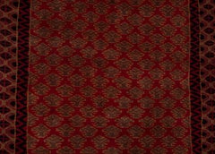 2.6x10 Red Tribal Hand Knotted Wool Runner Rug (13063)
