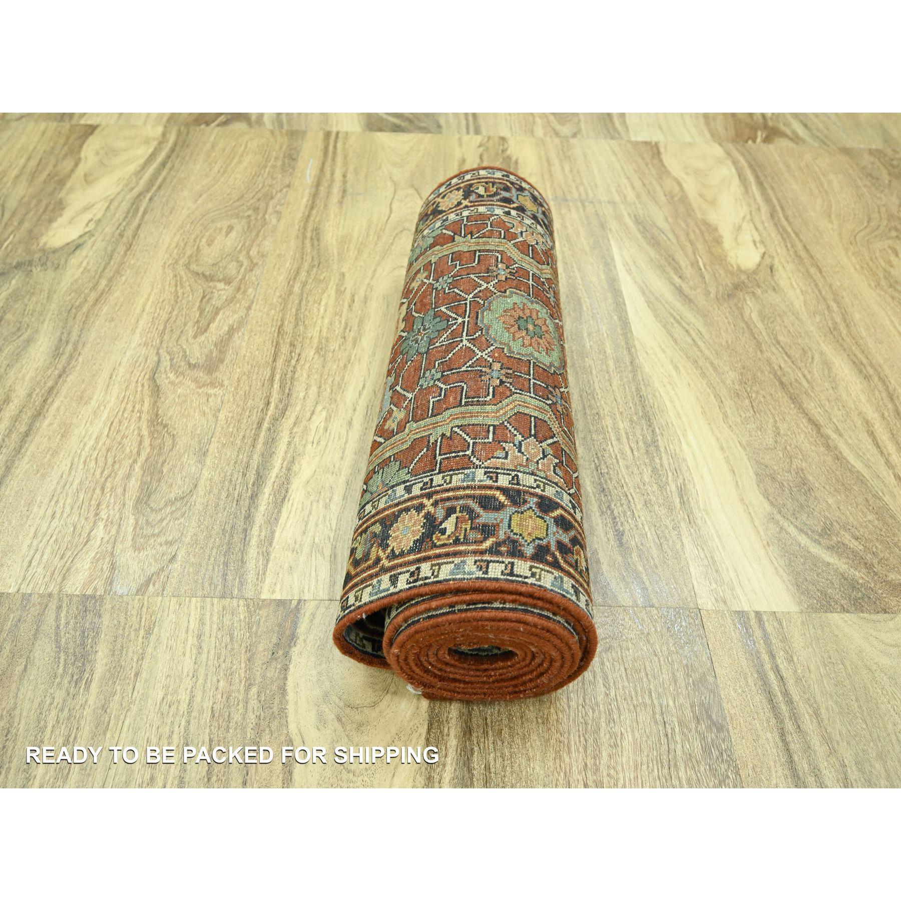 Annodato a mano Tappeto Runner in lana Knots Rugs 2'6 
