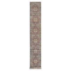 2'6"x18' Red Soft Wool Heriz Revival Hand Knotted XL Runner Oriental Rug