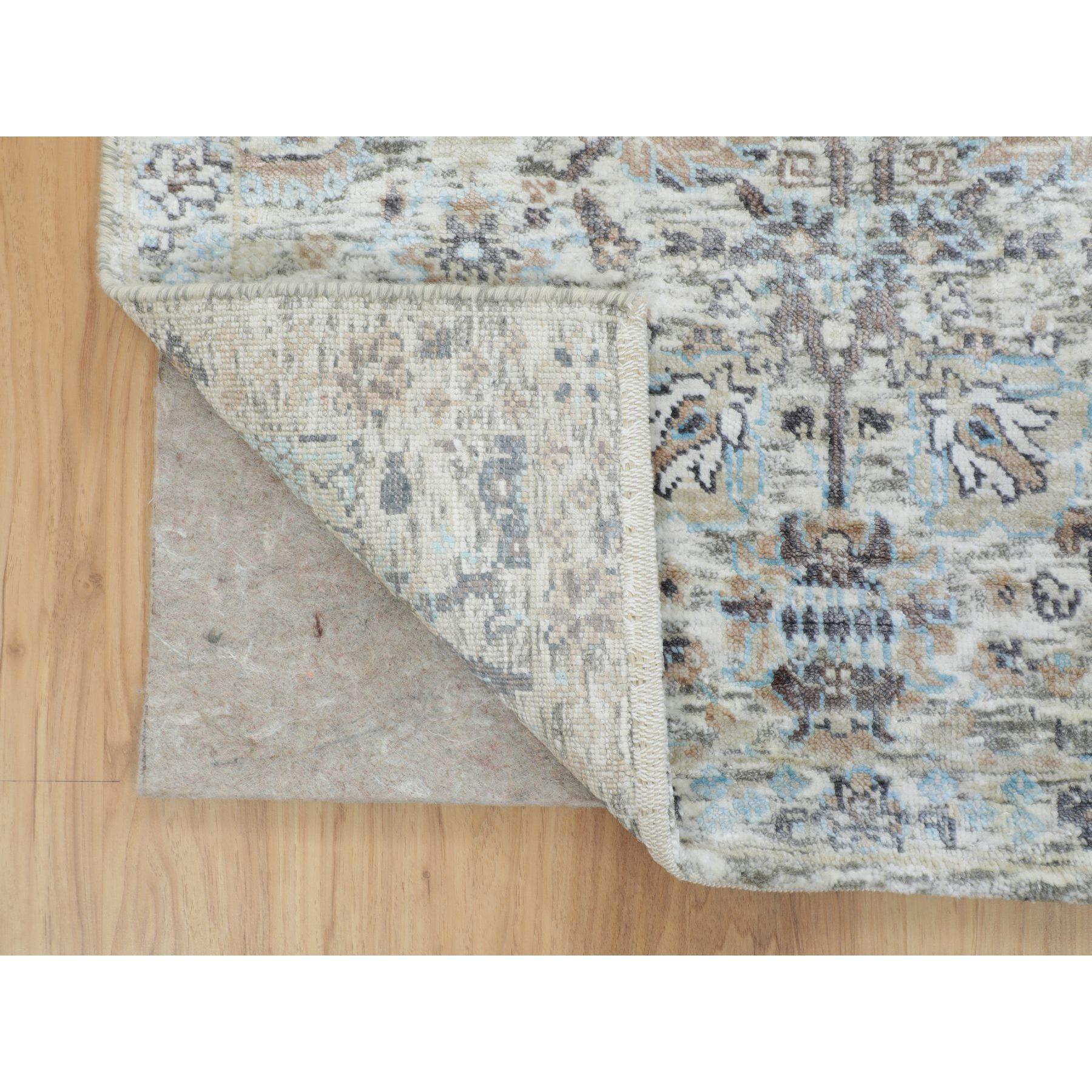 Indiano Tappeto orientale Knots Rugs 2'6 
