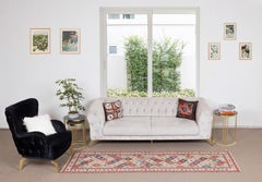 2.6x9.3 Ft Brand New Handmade Turkish Soumak Runner Rug for Hallway. 100% Wool