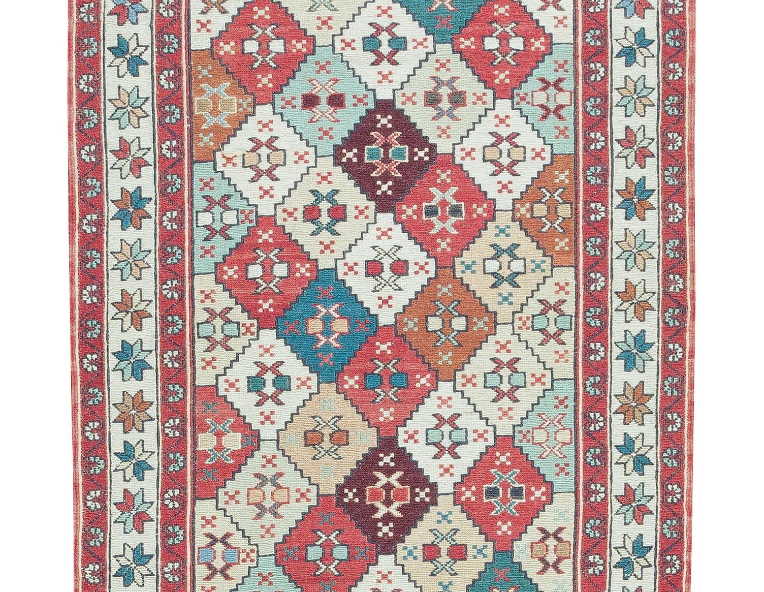 2.6x9.3 Ft Brand New Handmade Turkish Soumak Läufer Teppich für Flur. 100% Wolle (Handgeknüpft) im Angebot