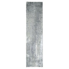 2
6 "x9
9" Lava Grau Wolle und Seide Hand geknotet abstrakte Design Läufer Teppich 2
6 "x9
9" Lava Grau Wolle und Seide Hand geknotet abstrakte Design Läufer Teppich