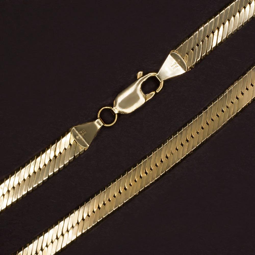27 Gramm Gelbgold Kette Hergestellt in Italien im Zustand „Hervorragend“ in Chicago, IL