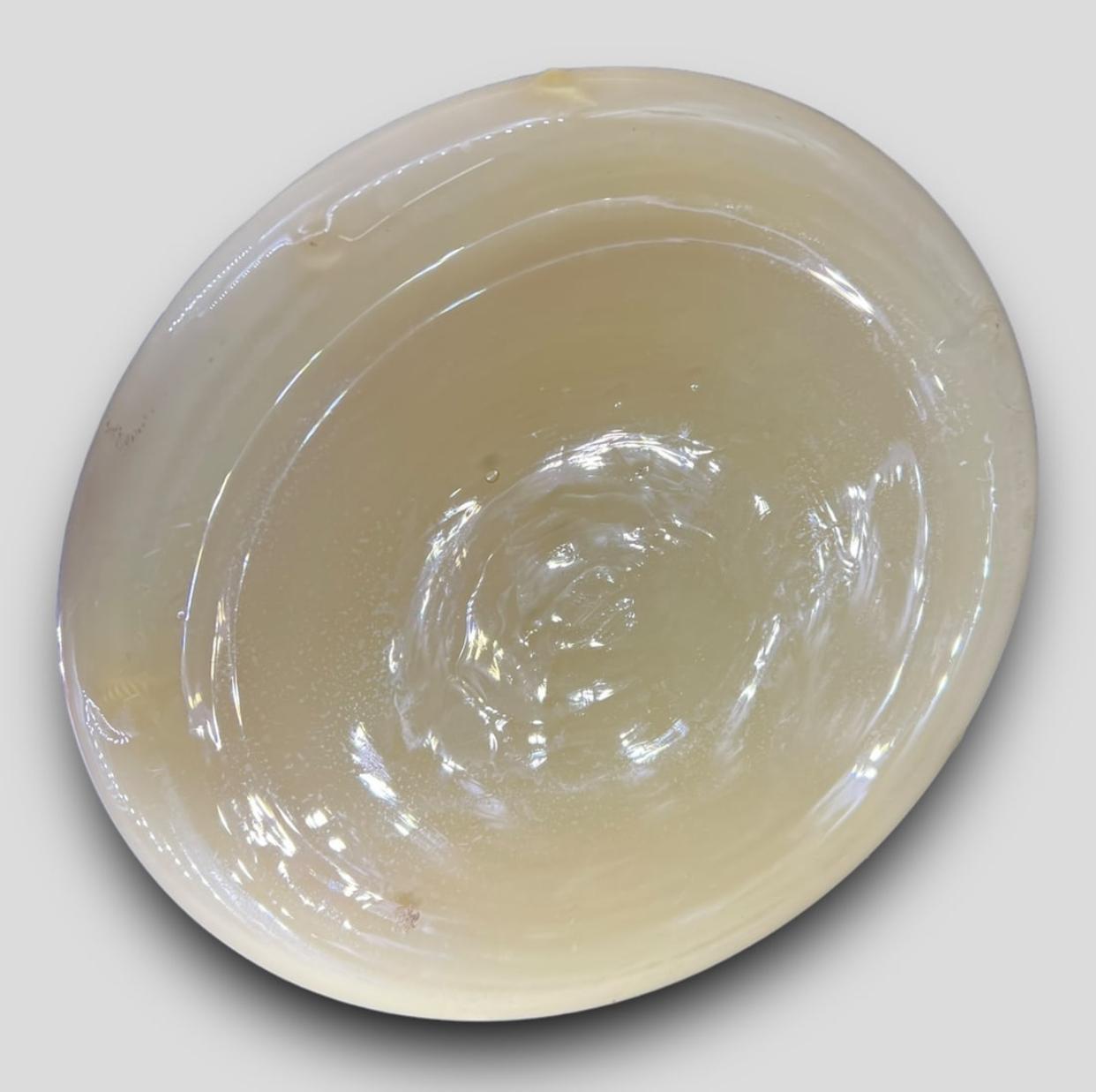 Vaso da terra in vetro incamiciato alto 27