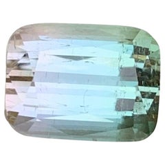 2.70 Carat Natural Loose Bi Colour Tourmaline Cushion Shape Gemstone