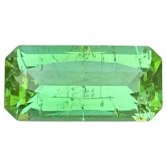 2,70 carati di tormalina verde menta naturale sfusa, taglio cuscino di fantasia, gemma afghana