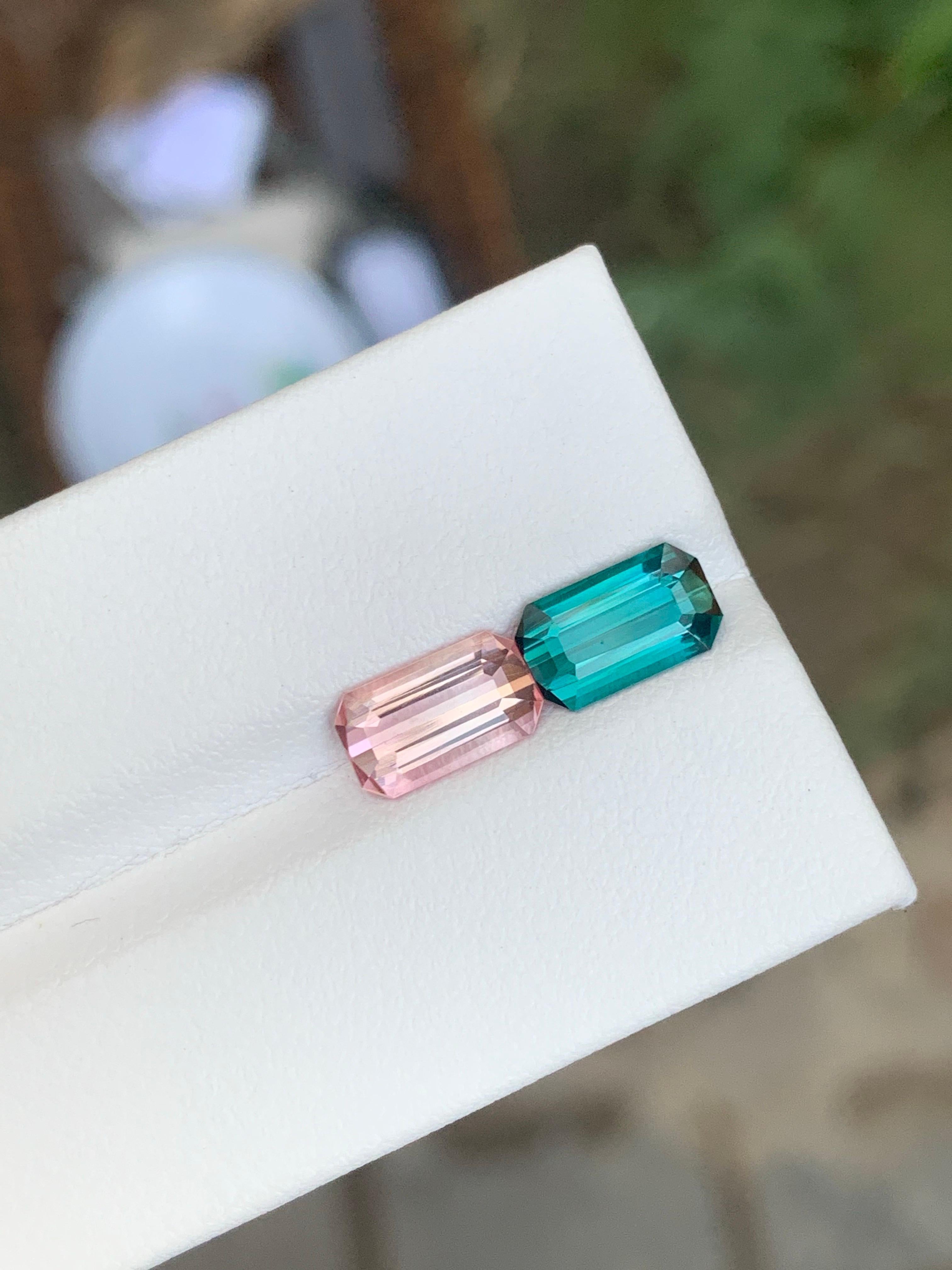 Turmalina de Par Invertido Facetada

Peso: 2,70 quilates
Dimensión: 
Turmalina Indicolita: 8,8 x 5,2 x 3,5 Mm
Turmalina rosa: 8,8 x 5,1 x 3,5 Mm
Origen: Afganistán
Tratamiento: No
Certificado: A petición del cliente


La turmalina es una piedra