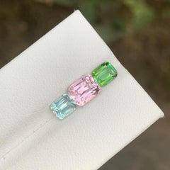 2.70 Carat Natural Loose Tourmaline Set For Jewellery Making