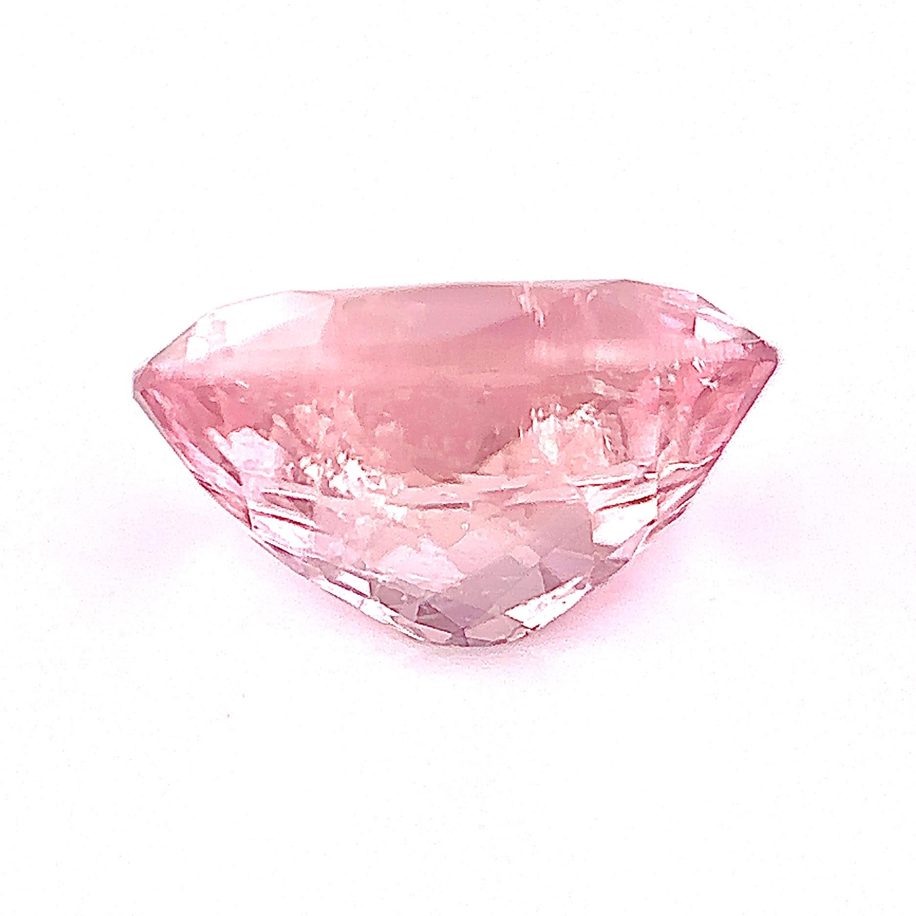 2.70 Carat Natural Tourmaline Loose stone in Cherry Blossom Pink  In New Condition For Sale In London, GB