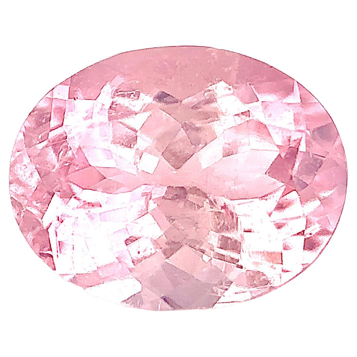 2.70 Carat Natural Tourmaline Loose stone in Cherry Blossom Pink  For Sale
