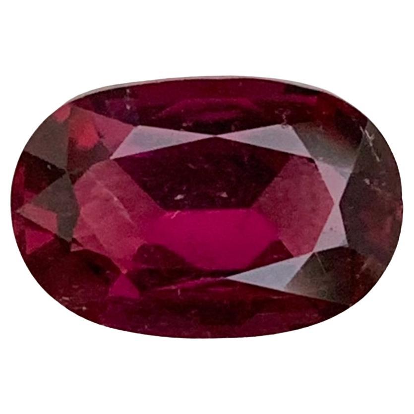 2.70 Carat Stunning Faceted Rubellite Tourmaline Oval Shape Gemstone