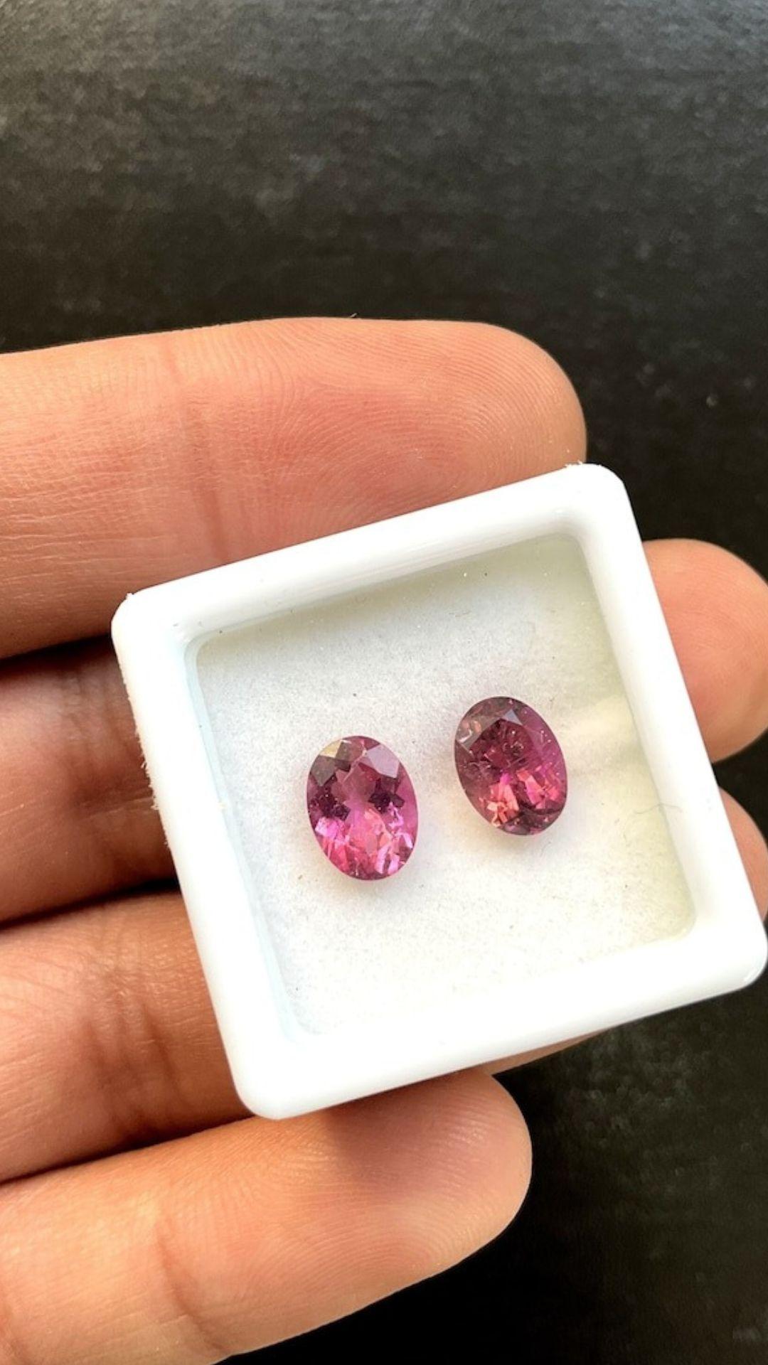 Oval Cut 2.70 Carats Pink Tourmaline, Top Quality Tourmaline Jewelry Cut Stones Gems For Sale