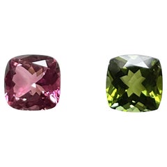2.70 Carats Tourmaline 2 Piece Faceted Cut stone Top Quality Natural Gem