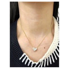 2.70 ct Heart Shaped Diamond Pendant