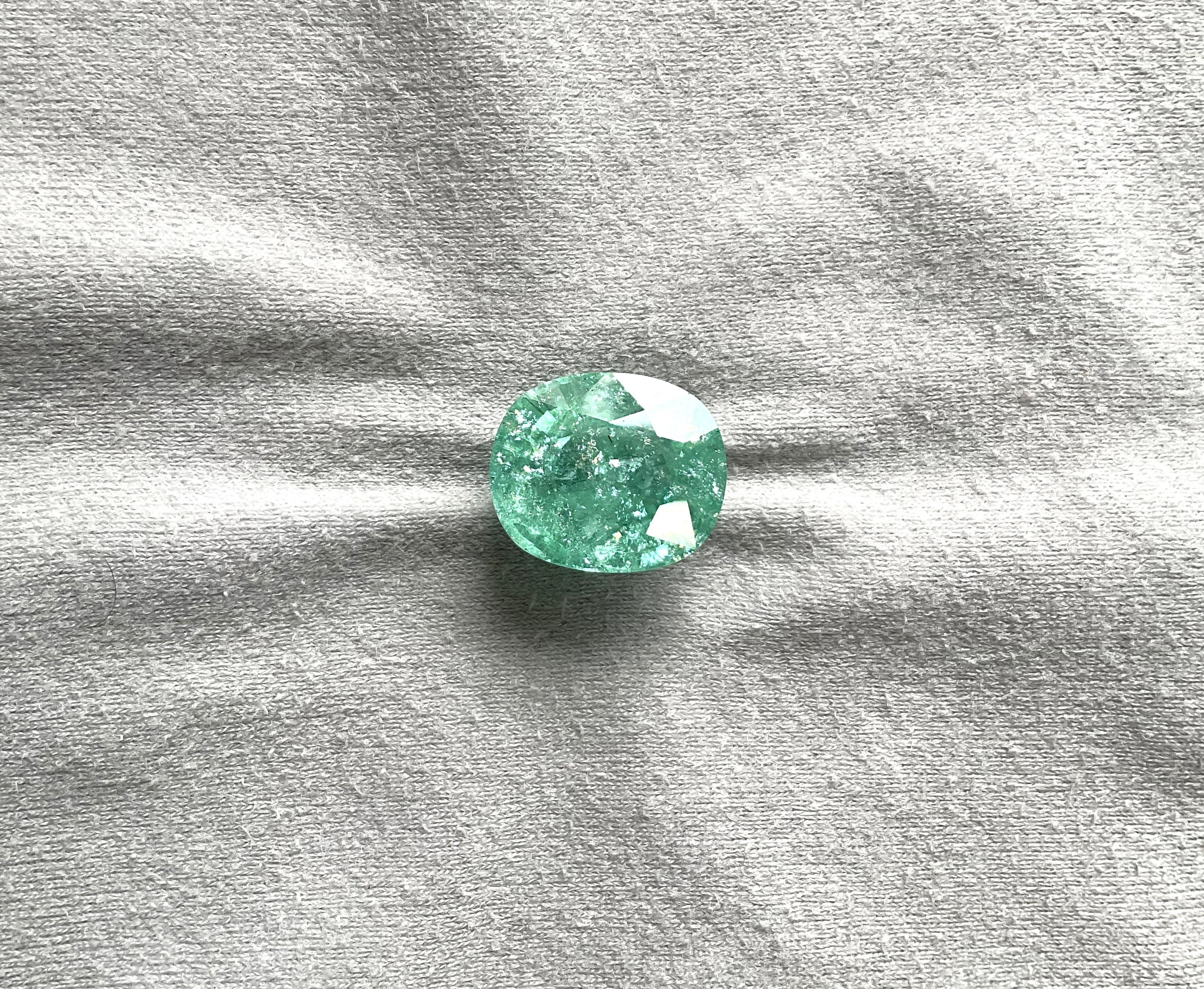 27.08 Carats Green Paraiba Tourmaline Oval Cut Stone Fine Jewelry Natural Gem

Pierre précieuse - Tourmaline de Paraiba
Poids - 27,08 carats
Taille - 19.5x16x11.5
Forme - Pierre de taille ovale
Pièces - 1
