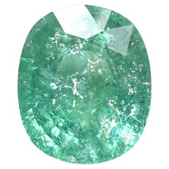 27.08 Carats Green Paraiba Tourmaline Oval Cut Stone Fine Jewelry Natural Gem
