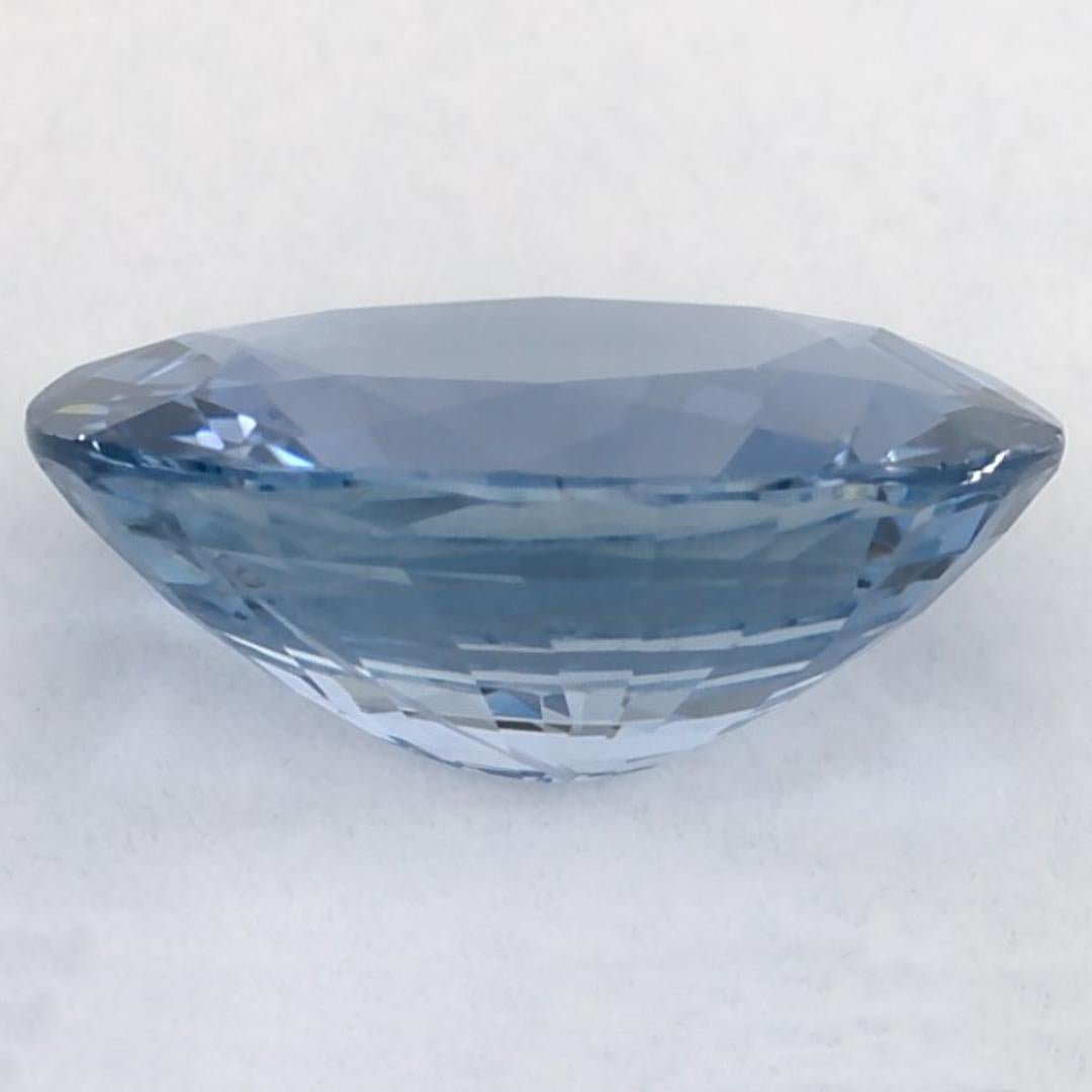 2.71 Karat Blauer Saphir Oval Loser Edelstein im Zustand „Neu“ im Angebot in Fort Lee, NJ