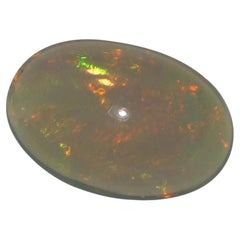 Ópalo Blanco Cabujón Ovalado de 2.71ct de Etiopía