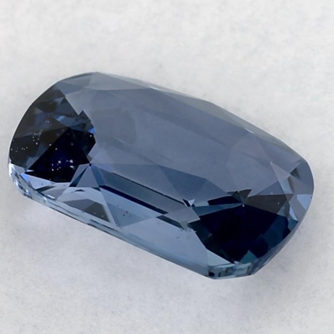 2.72 Ct Blue Sapphire Cushion Loose Gemstone in vendita 1