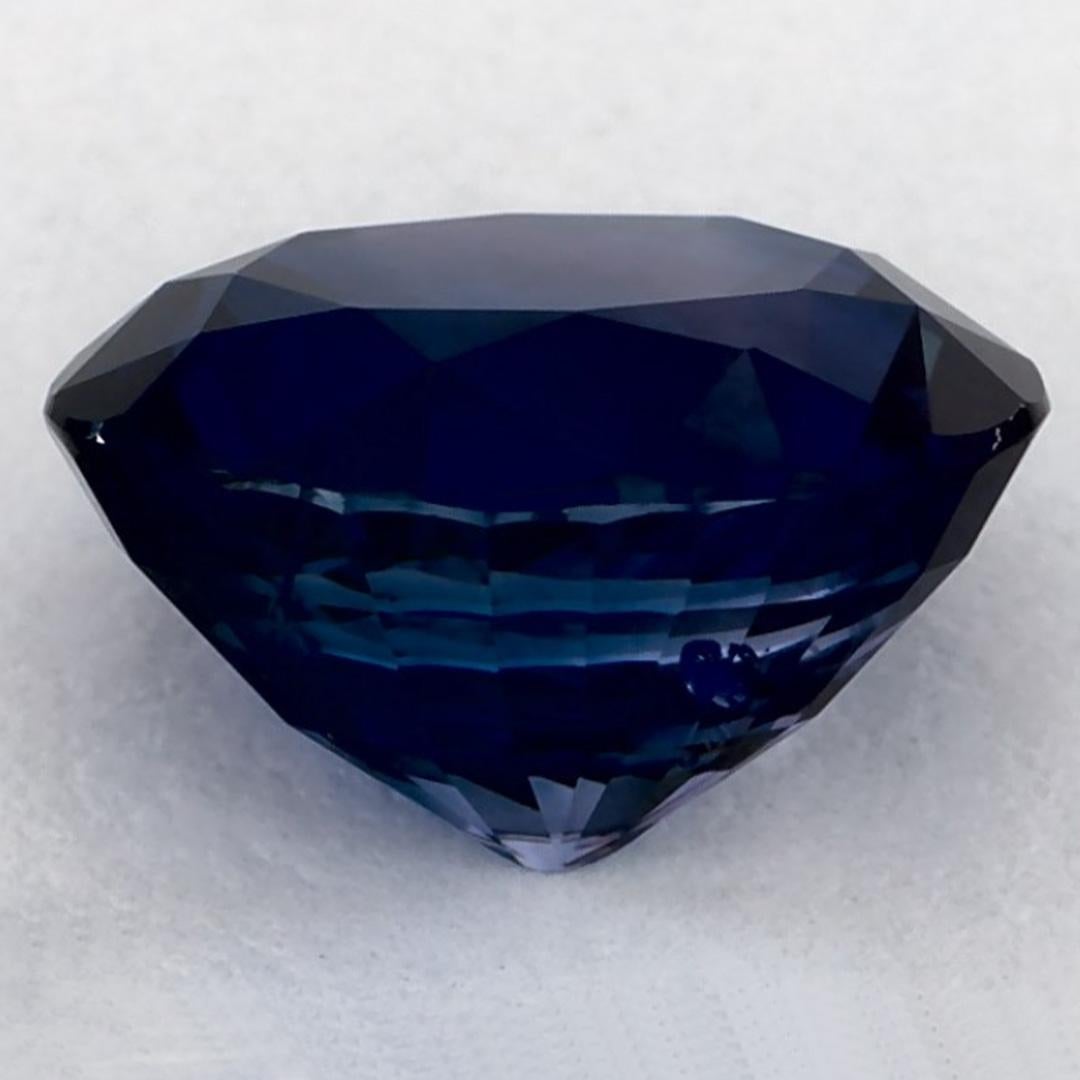 2.72 qt Zafiro Azul Oval Gema Suelta en Nuevo estado para la venta en Fort Lee, NJ