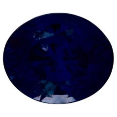 2.72 Ct Blue Sapphire Oval Loose Gemstone (pierre précieuse en vrac)