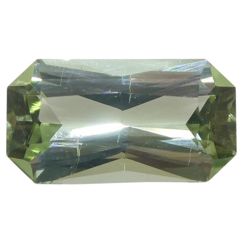 2.72ct Octagonal Green Tourmaline from Brazil For Sale