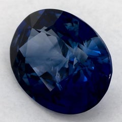 2.73 Ct Blue Sapphire Oval Loose Gemstone
