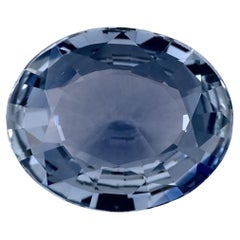 2.74 Ct Blue Sapphire Oval Loose Gemstone