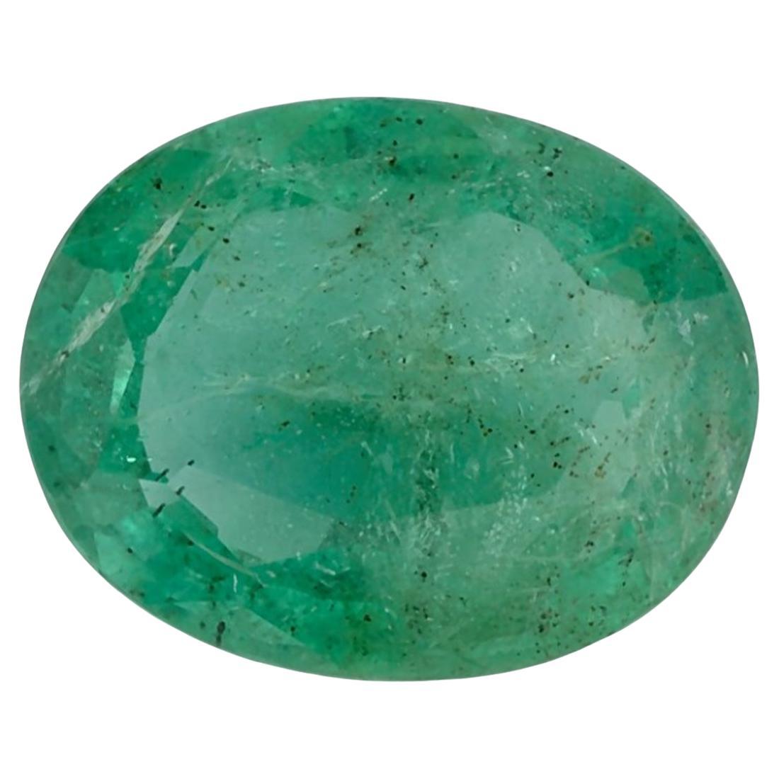 2.74 Ct Emerald Oval Loose Gemstone