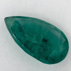 2.74 Ct Emerald Pear Loose Gemstone