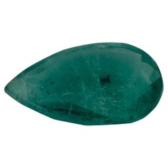 2.74 Ct Emerald Pear Loose Gemstone