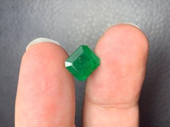 2.75 Carat Natural Loose Emerald Gemstone From Swat, Pakistan
