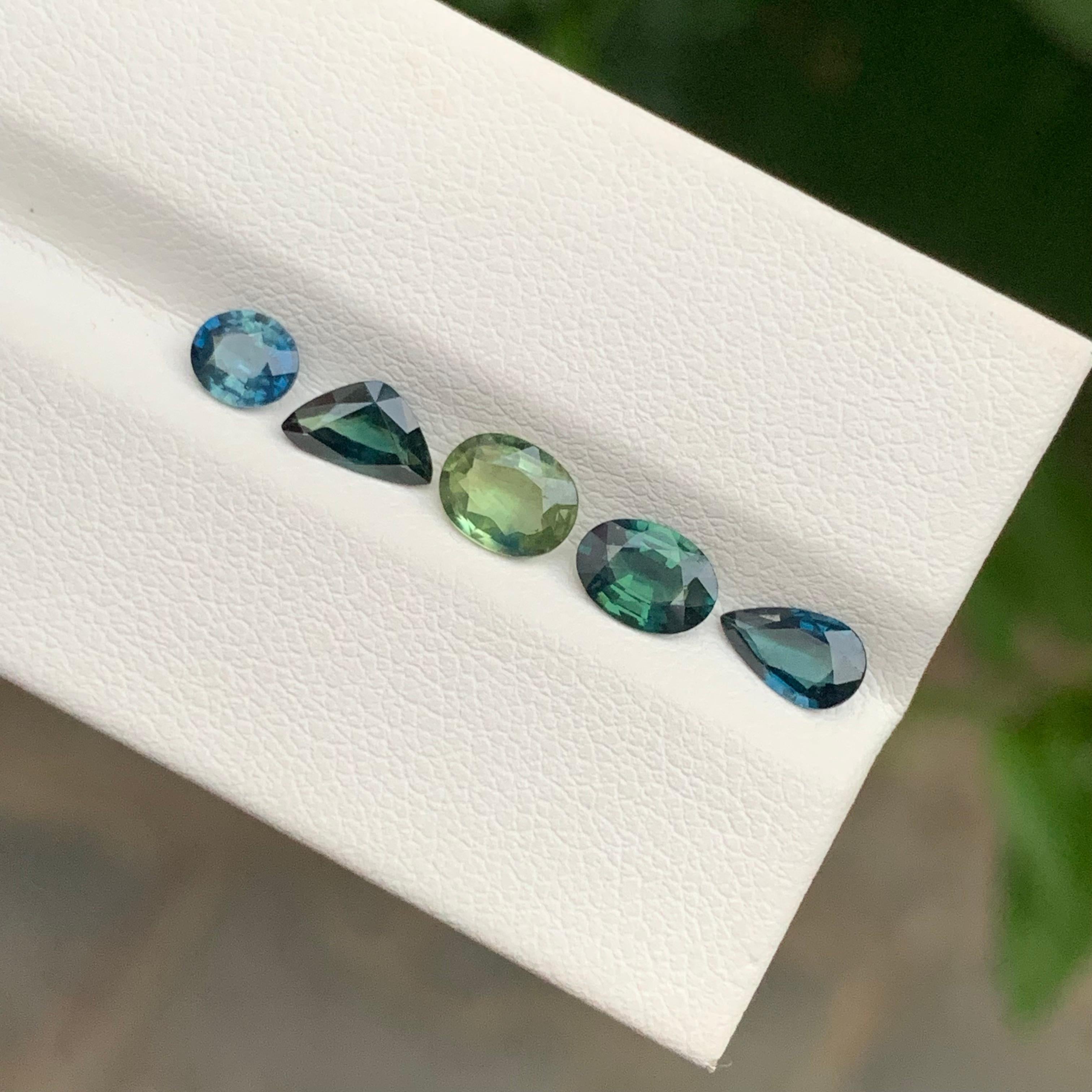 2.75 Carat Natural Loose Sapphire Lot For Jewellery Making For Sale 4