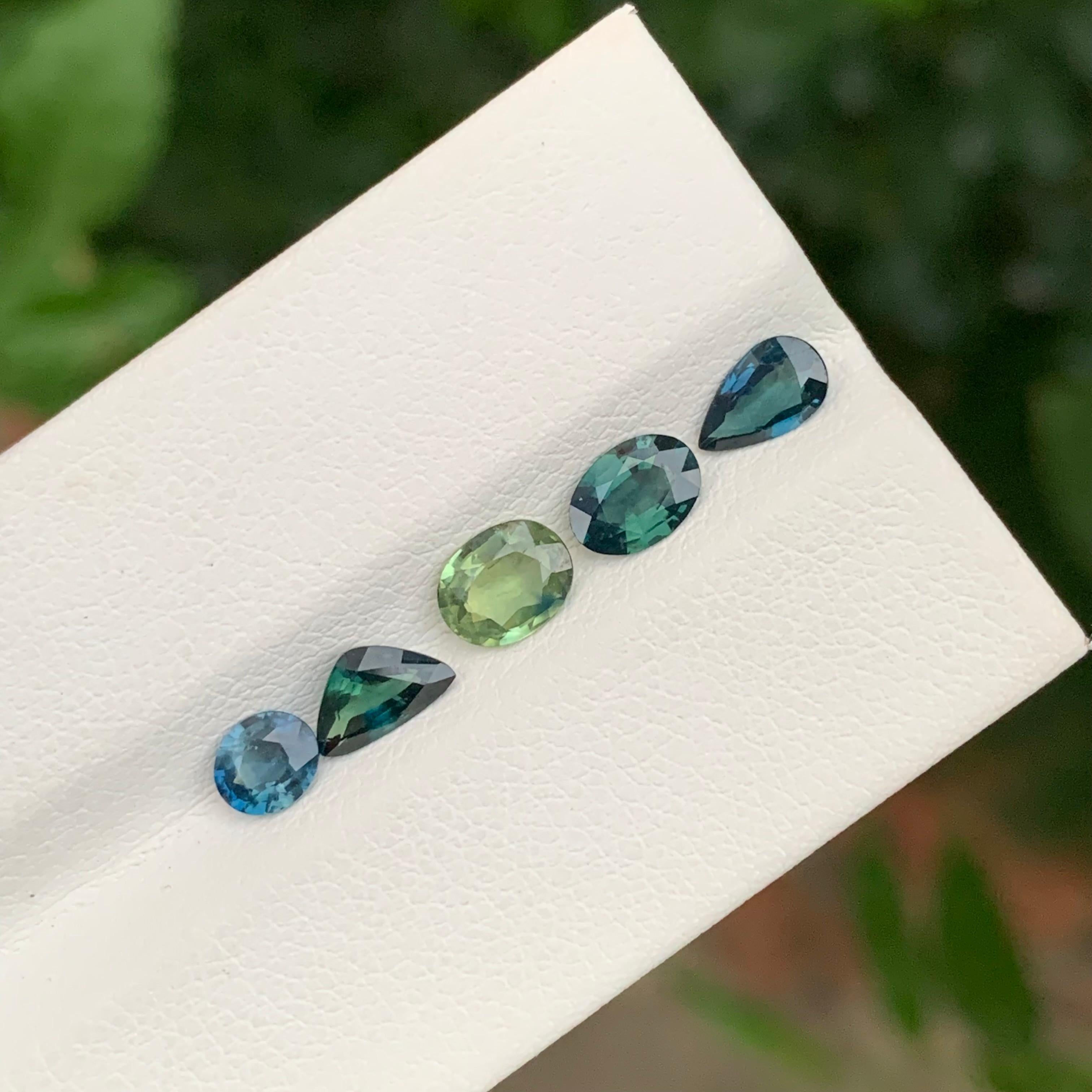 2.75 Carat Natural Loose Sapphire Lot For Jewellery Making For Sale 5