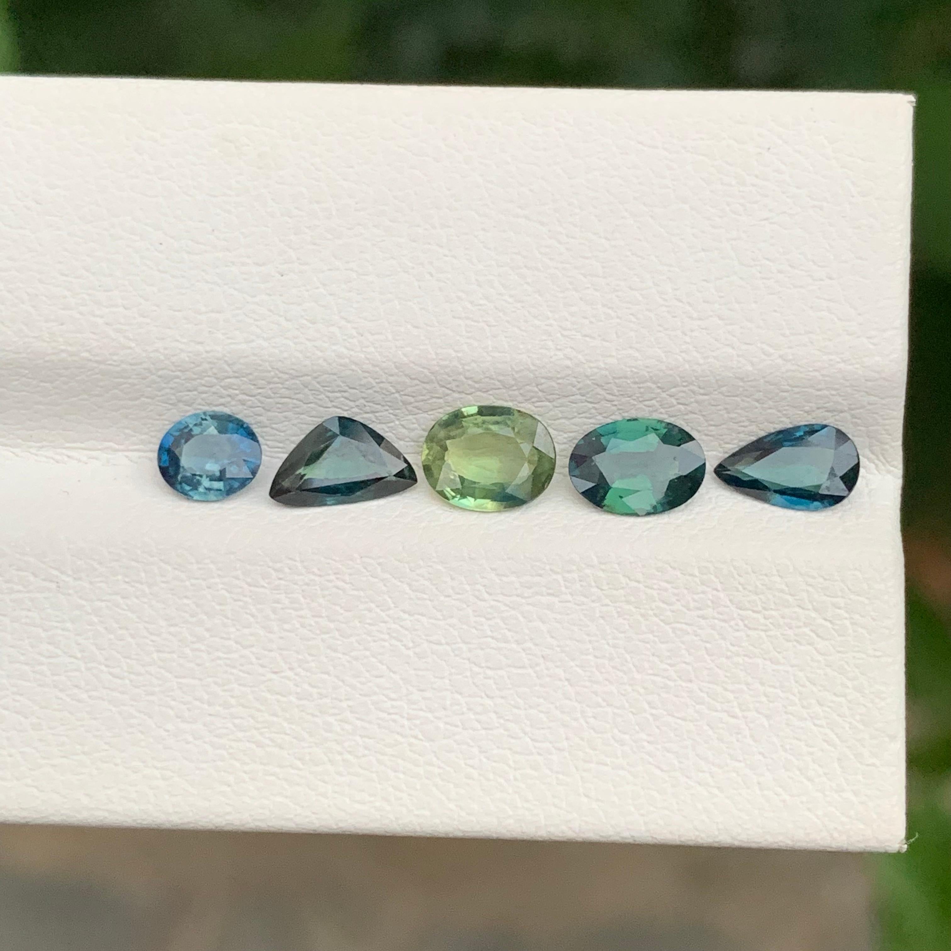 Women's or Men's 2.75 Carat Natural Loose Sapphire Lot For Jewellery Making For Sale