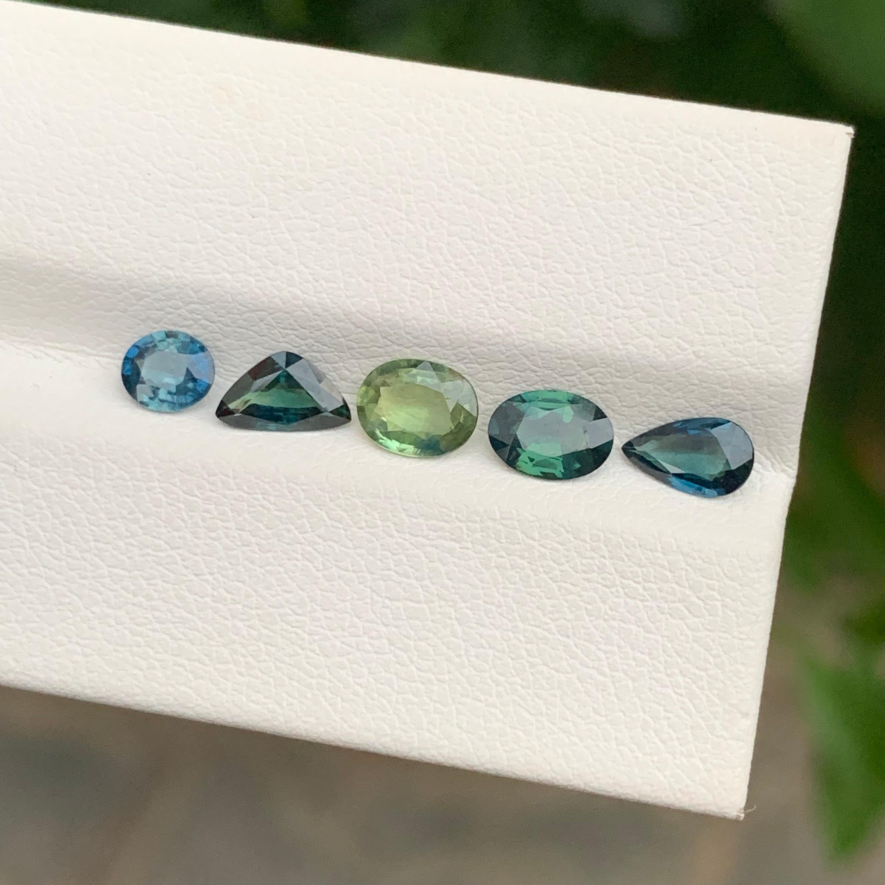 2.75 Carat Natural Loose Sapphire Lot For Jewellery Making For Sale 3