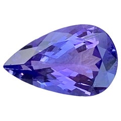 2.75 Carat Natural Loose Tanzanite Long Pear Shape Gemstone