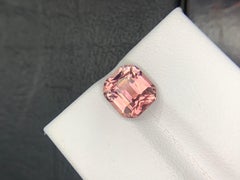 2.75 Carats Bright Pink Tourmaline Cushion Cut Loose Gemstone
