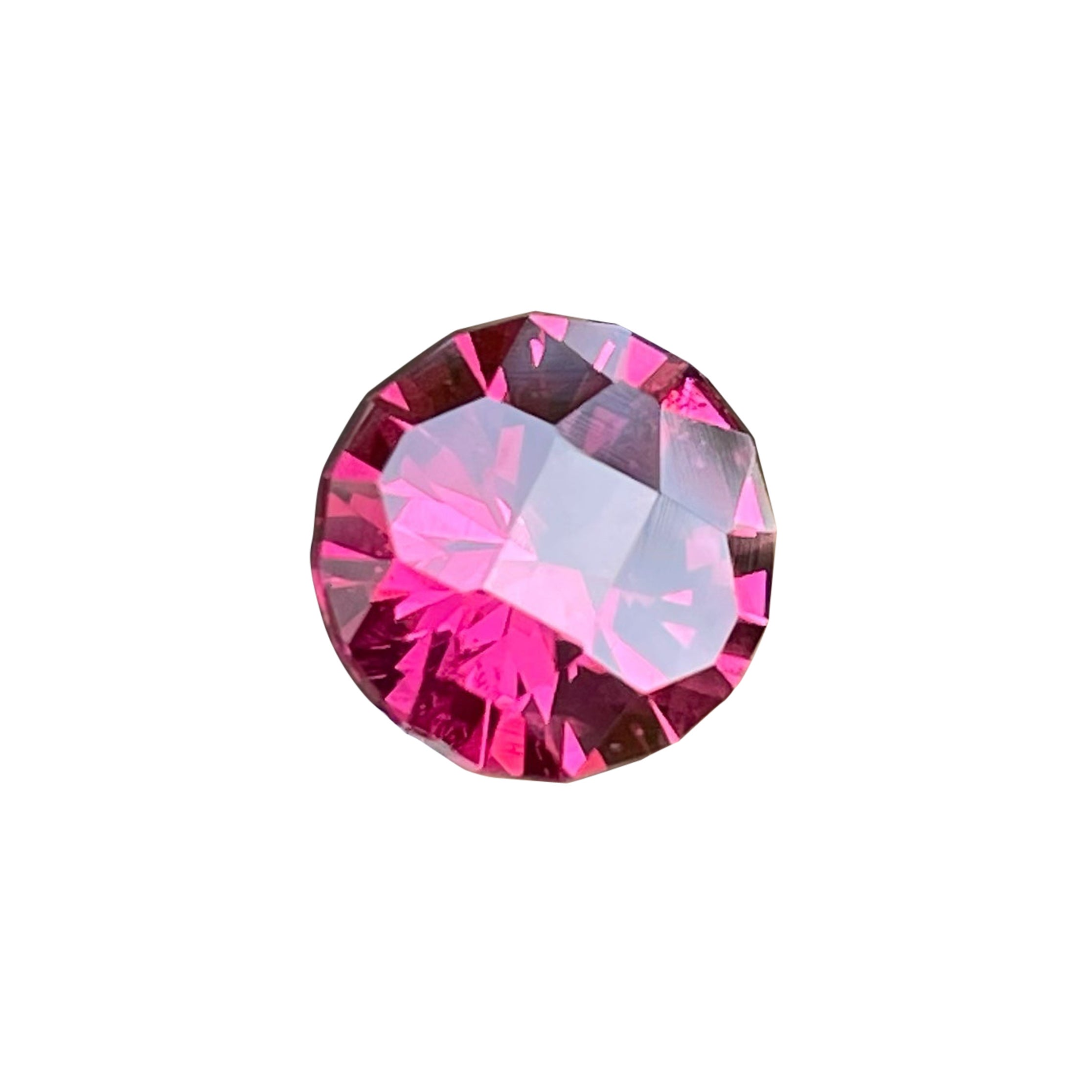 2,75 Karat Brillantschliff Fancy Cut Roter Granatstein für die Herstellung von Schmuck